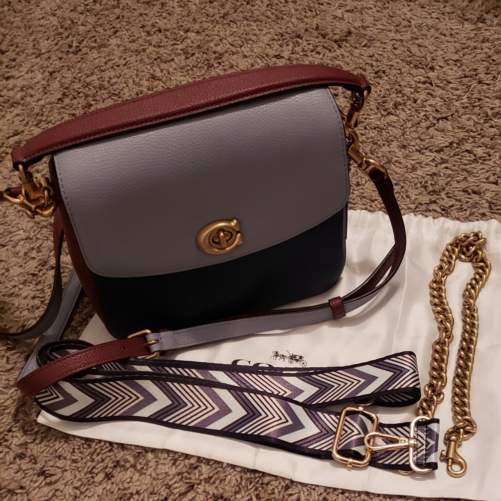 Coach Cassie 19 Twilight Blue Colorblock